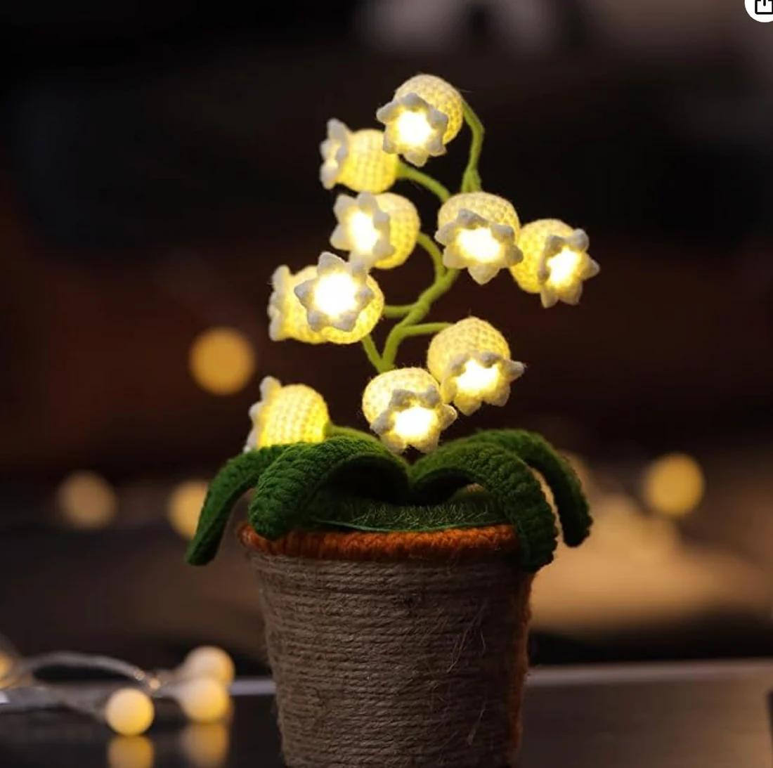Handmade Crochet Glow Flower