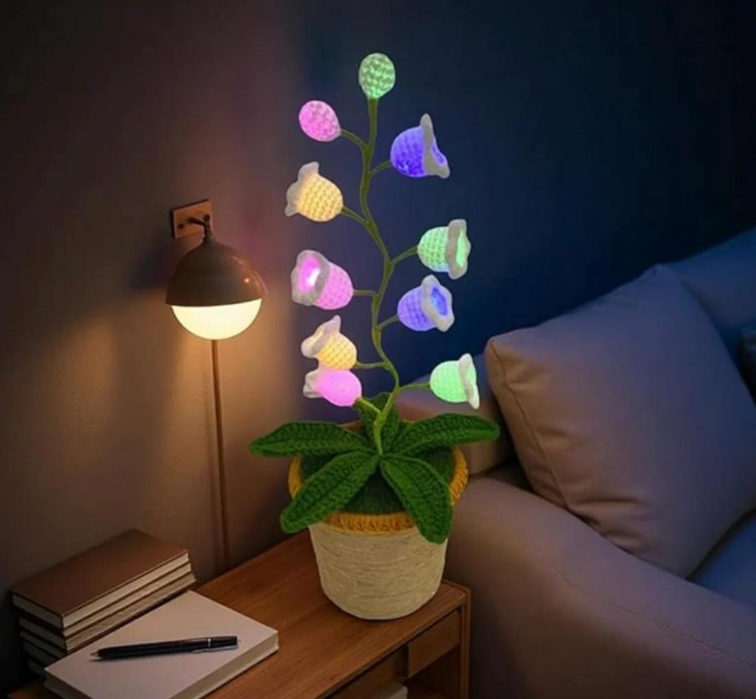 Handmade Crochet Glow Flower